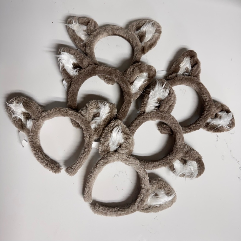 6 Pairs of Great Wolf Lodge Wolf Ears OSFM